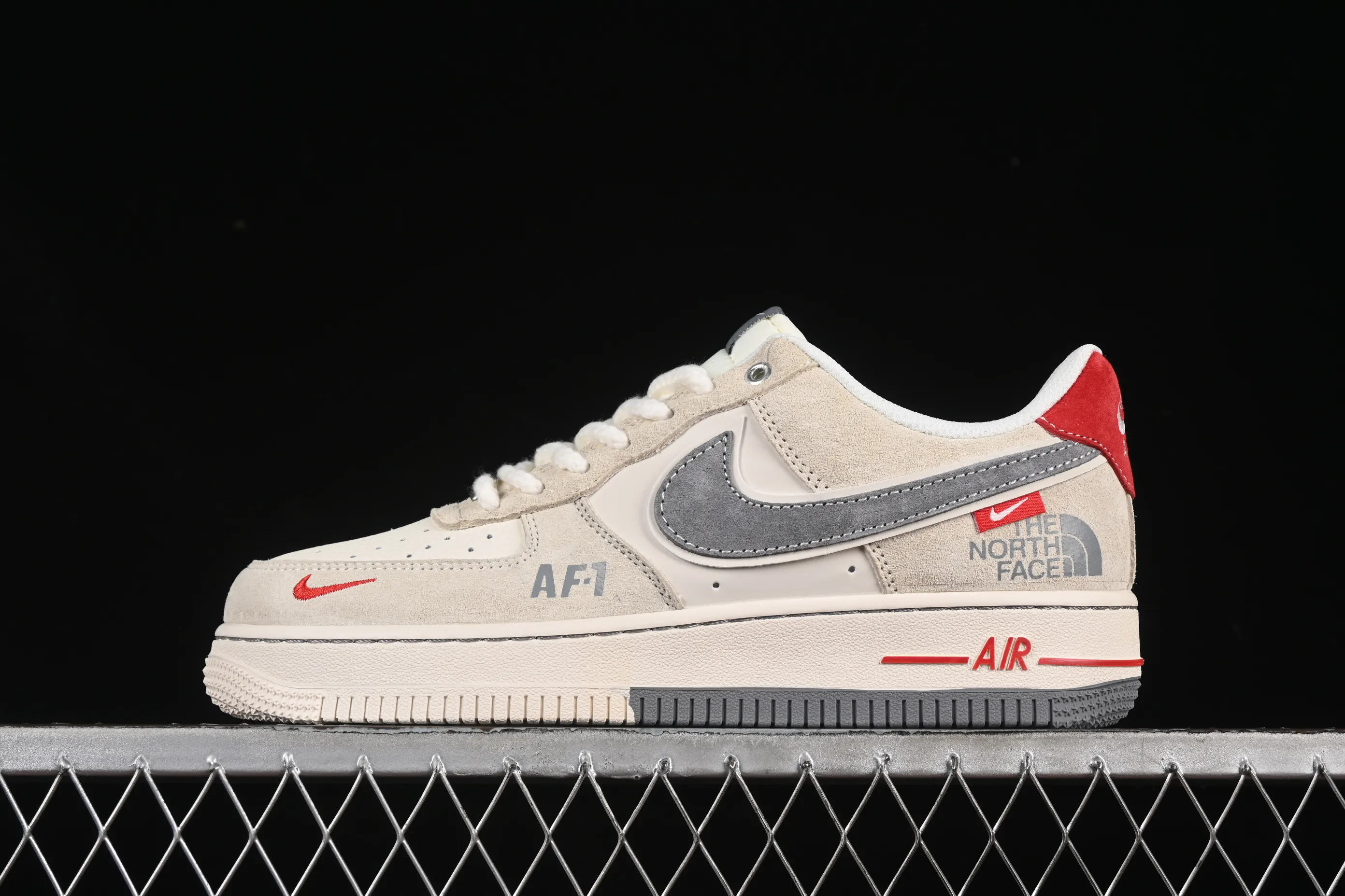All categories Nk Air Force 1 Air Force series Nk Air Force 1 Low Air Force low top Nike Air Force 1'07 Low North Face joint double gray Air Force 1 low top casual sneakers YX5066-311